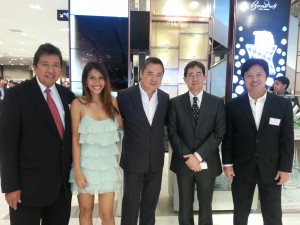 Wopsie Zamora,Big Boy Sy, Mon, Willy Ocier at the SM Aura Grand Openning