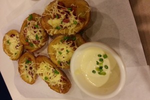 Potato skins at Carol's Texan 5