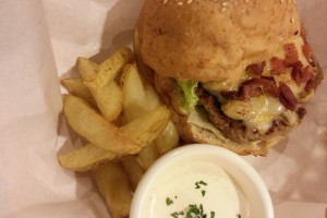 Best Seller Burger at Carol's Texan 5