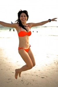 Vital stats 34-25-34 Height 5'4