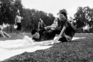 slip 'n slide- PP hat