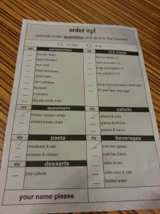 Grub checklist