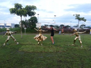 Playing "Luksong Lubid"