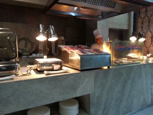 Grill station